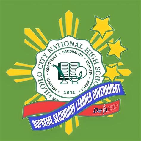 icnhs logo|Iloilo City NHS Supreme Secondary Learner Government.